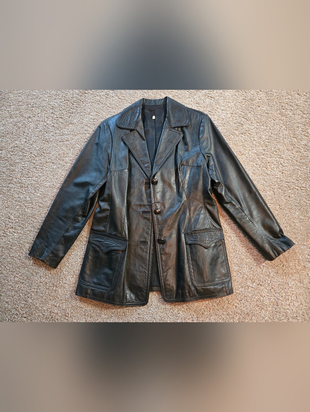 Black Leather Jacket Womens